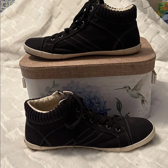 Taos Footwear Black Startup Ankle Boots size 11 - Picture 3 of 7